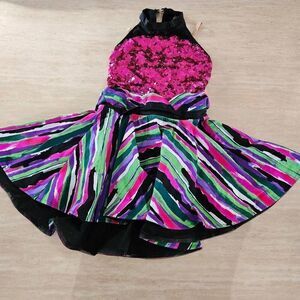 Revolution dance costume child extra large pre owned EUC tap jazz solo